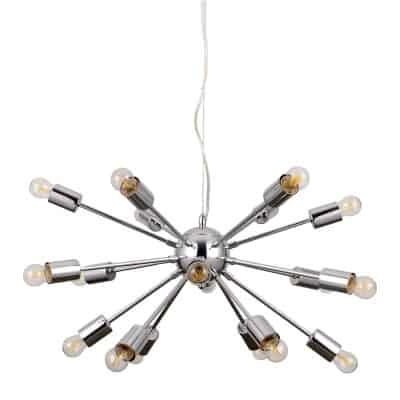 Lampa wisząca 18pł THEO AD20000-18 silver